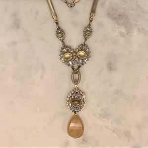 Anthropologie statement necklace